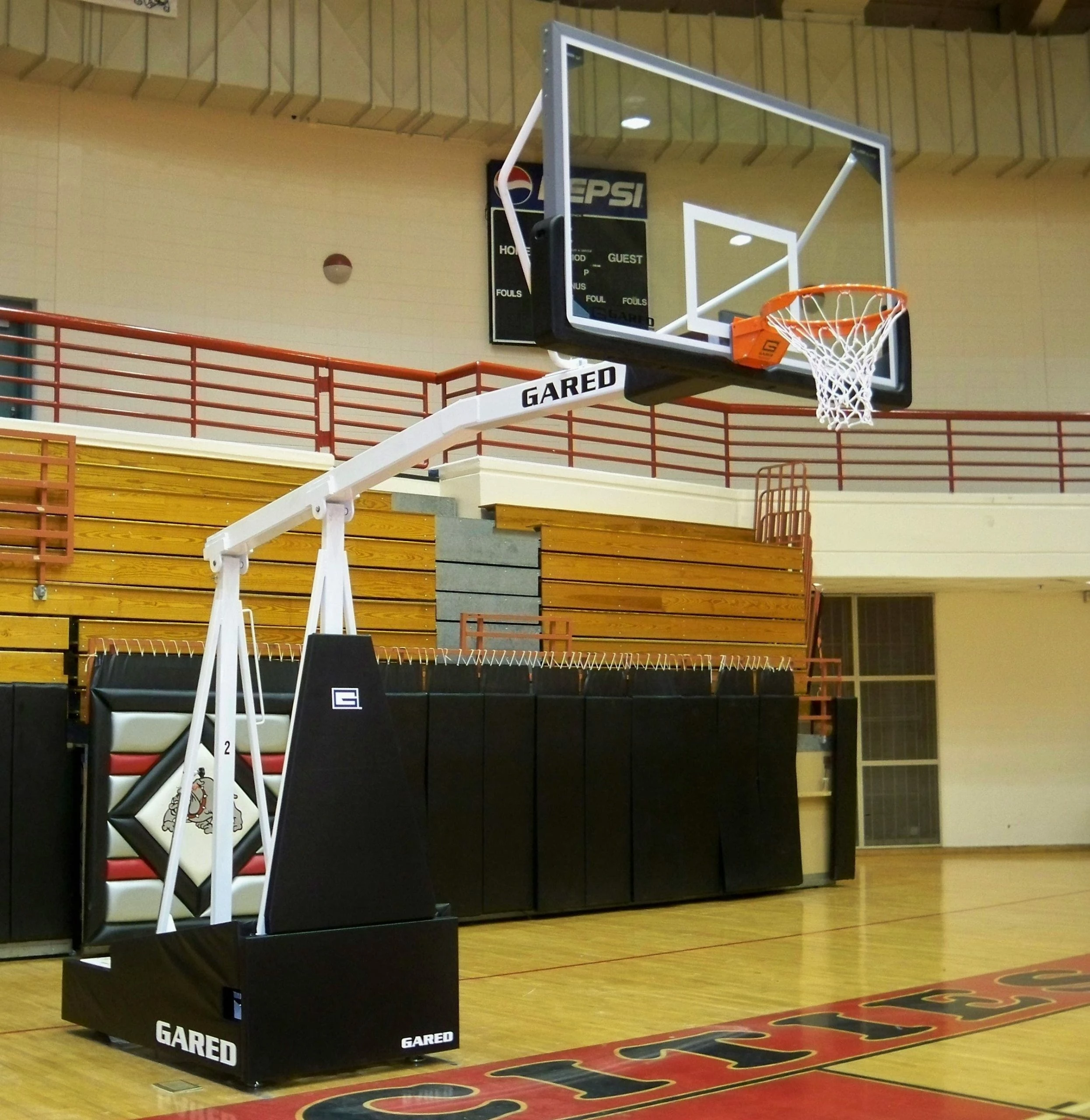 GARED HoopMaster Indoor Portable Basketball Systems 3 GARED HoopMaster Indoor Portable Basketball Systems