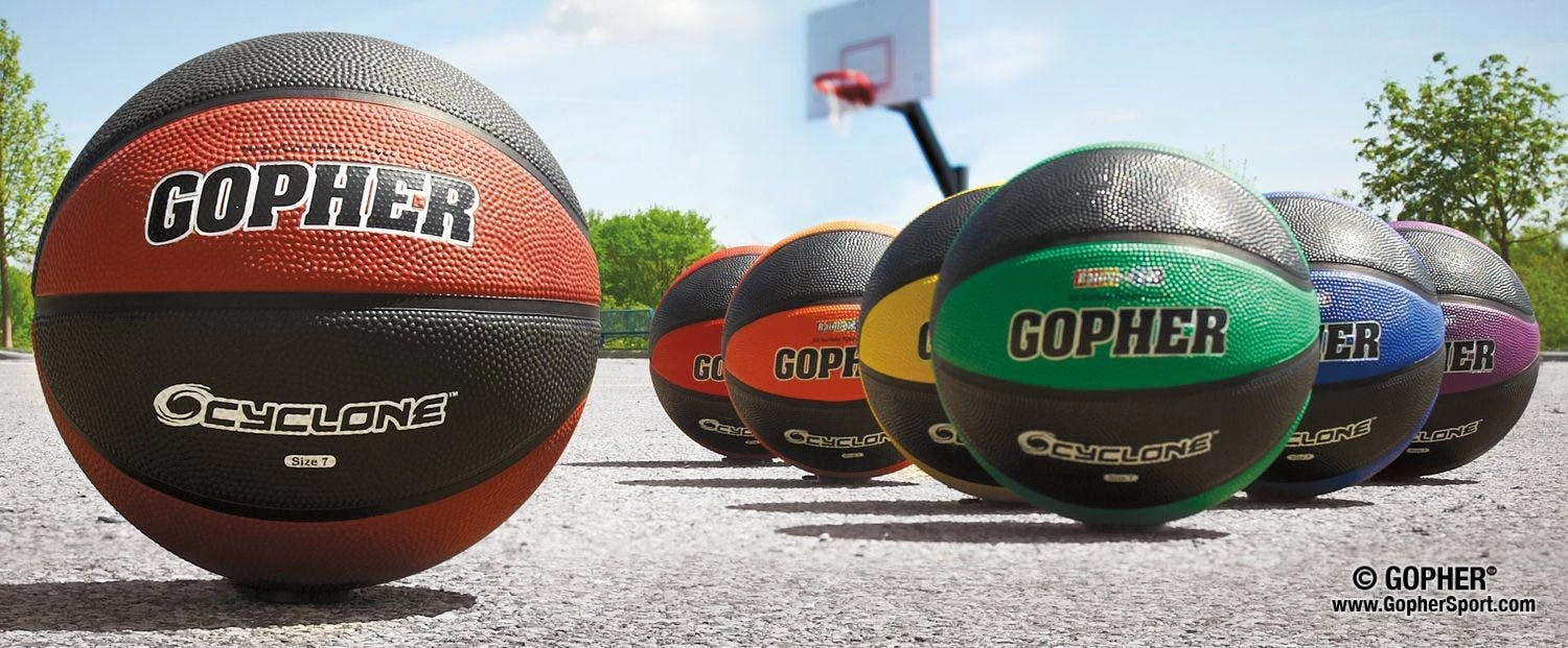 Cyclone Rubber Basketballs 8 Cyclone Rubber Basketballs - Image 6