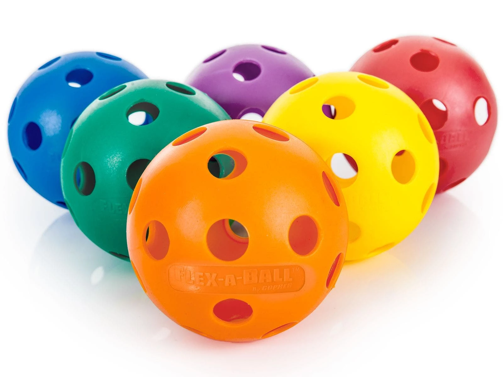 Rainbow Flex-A-Ball Balls 6 Rainbow Flex-A-Ball Balls - Image 4