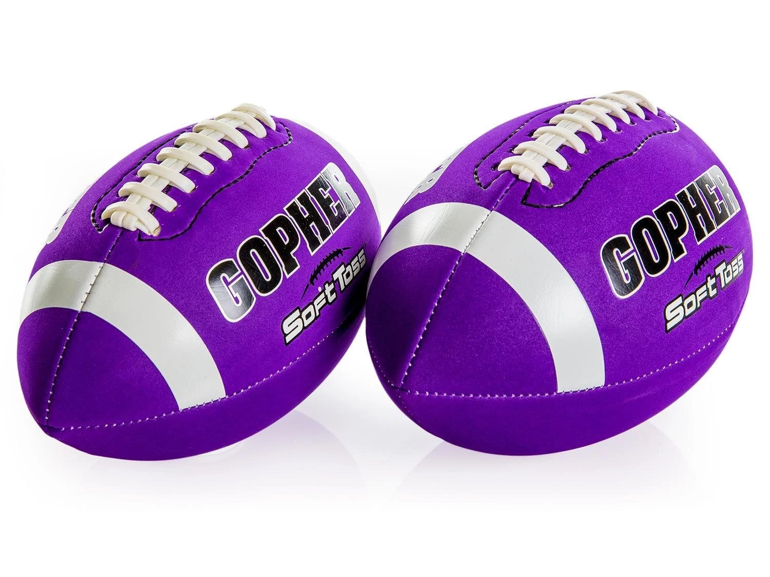 Rainbow SoftToss Foam Cover Footballs 6 Rainbow SoftToss Foam Cover Footballs - Image 4