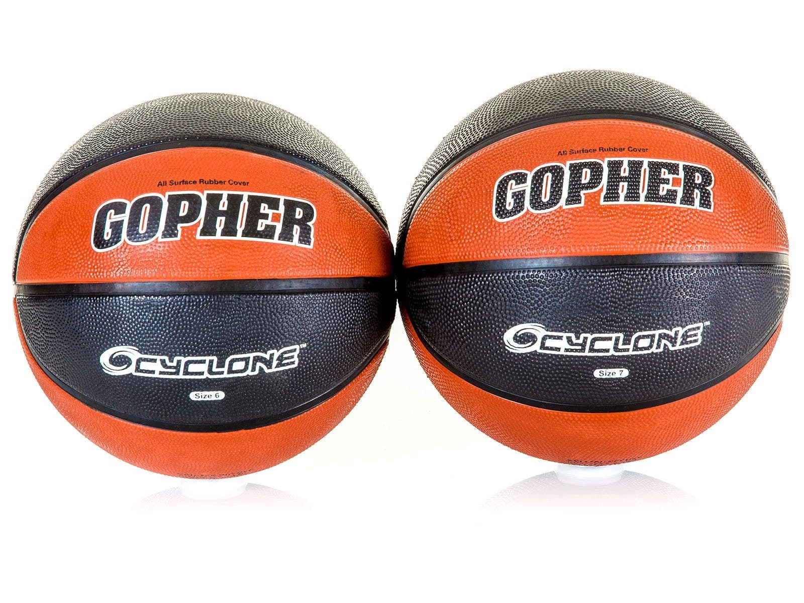 Cyclone Rubber Basketballs 9 Cyclone Rubber Basketballs - Image 7