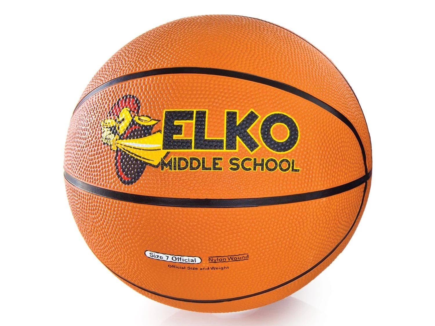 Gopher Performer Custom Logo Rubber Basketballs 4 Gopher Performer Custom Logo Rubber Basketballs - Image 2