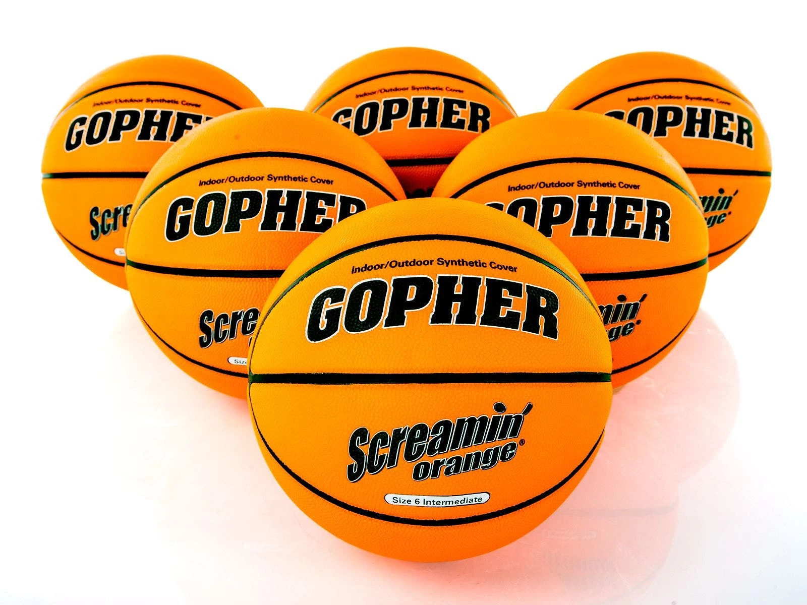 Screamin' Colors Composite Basketballs 3 Screamin' Colors Composite Basketballs