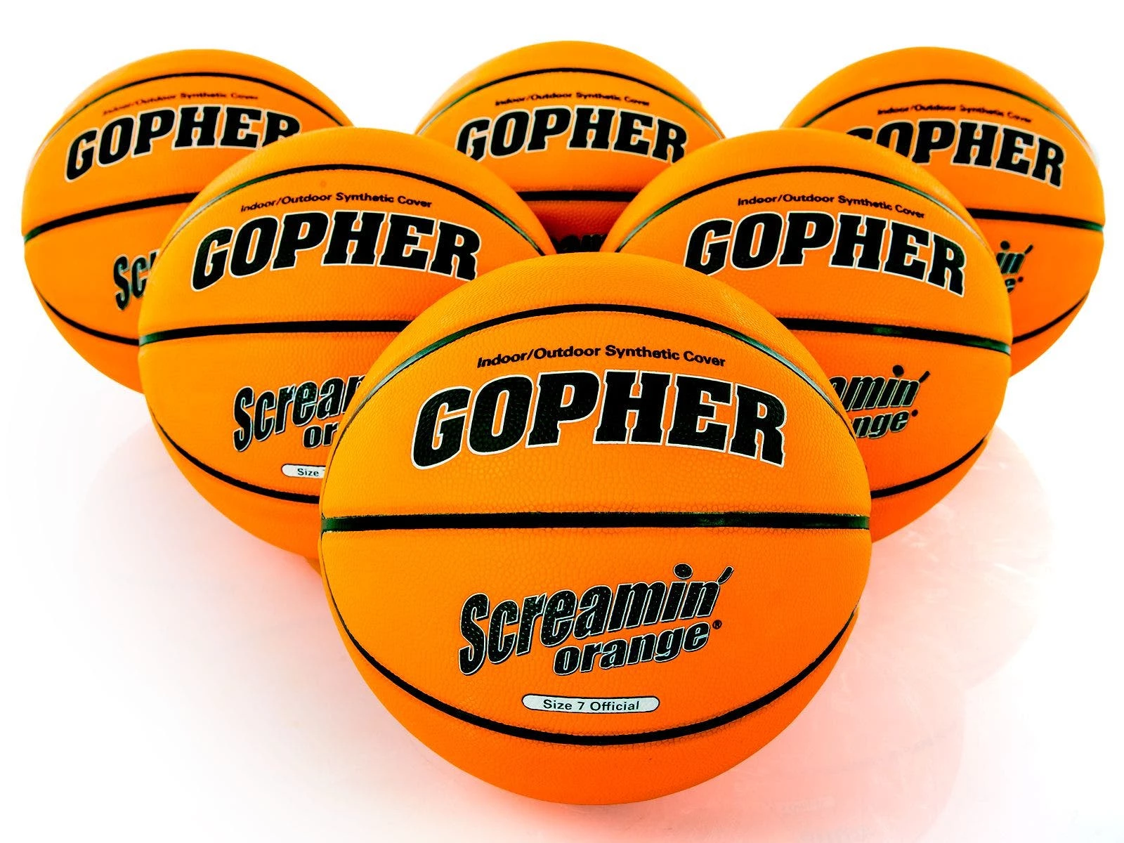 Screamin' Colors Composite Basketballs 4 Screamin' Colors Composite Basketballs - Image 2