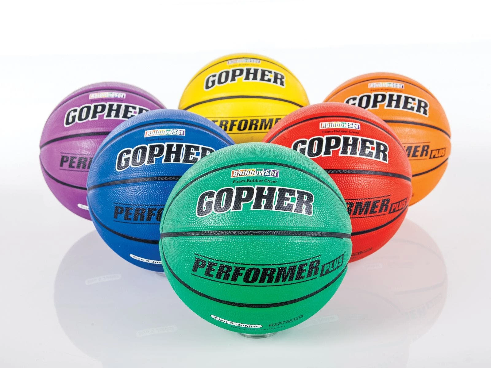 Performer Plus Rubber Basketballs 3 Performer Plus Rubber Basketballs