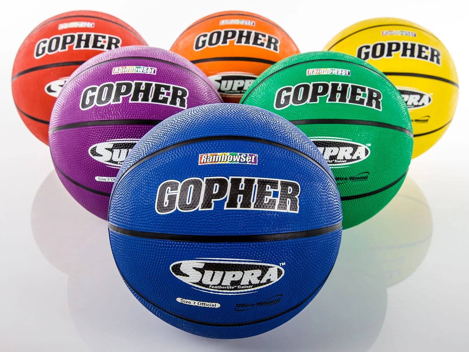 Supra Rubber Basketballs 7 Supra Rubber Basketballs - Image 5