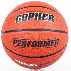 Gopher Performer Rubber Basketballs