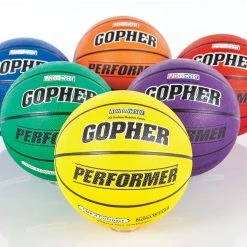 Gopher Performer Rainbow Rubber Basketballs 14 Gopher Performer Rainbow Rubber Basketballs -Baseball Sales Store G 61226 RnbwPerformer WEB 2