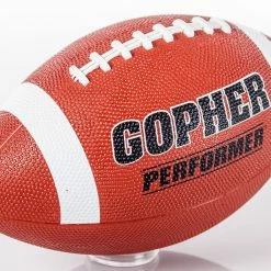Gopher Performer Rubber Footballs -Baseball Sales Store G 61510 PerformerFBall WEB 1