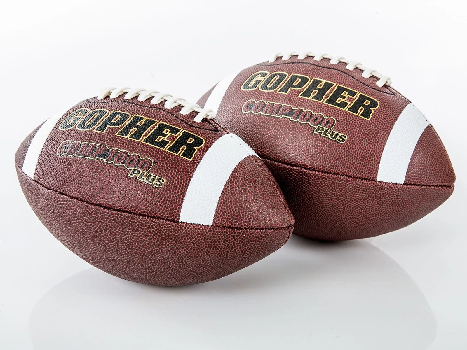 Gopher Comp 1000 Plus Composite Footballs 6 Gopher Comp 1000 Plus Composite Footballs - Image 4