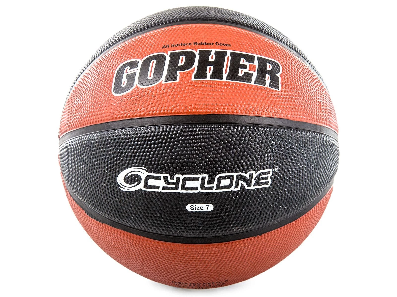 Cyclone Rubber Basketballs 3 Cyclone Rubber Basketballs