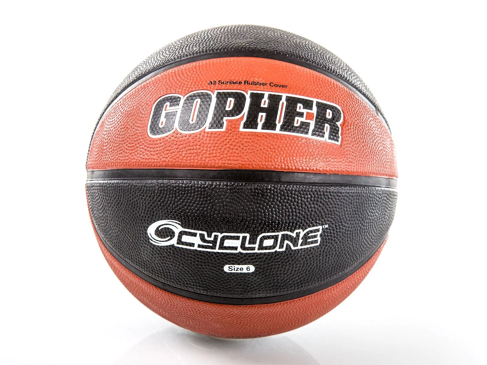 Cyclone Rubber Basketballs 4 Cyclone Rubber Basketballs - Image 2