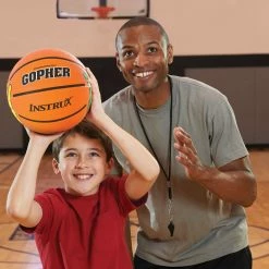 Instrux Rubber Basketballs -Baseball Sales Store GopherInstrux 1