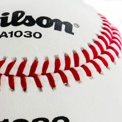 Wilson A1030 Raised Seam Practice Baseballs -Baseball Sales Store g 02748 WilsonA1030RaisedSeamPracticeBaseball Setof12 350 2 1