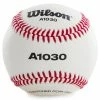 Wilson A1030 Raised Seam Practice Baseballs -Baseball Sales Store g 02748 WilsonA1030RaisedSeamPracticeBaseball Setof12 350 1