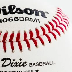 Wilson Dixie Boys & Majors Raised Seam Baseballs -Baseball Sales Store g 02752 WilsonDixieBoys MajorsRaisedSeamLeatherBaseball Setof12 355 2