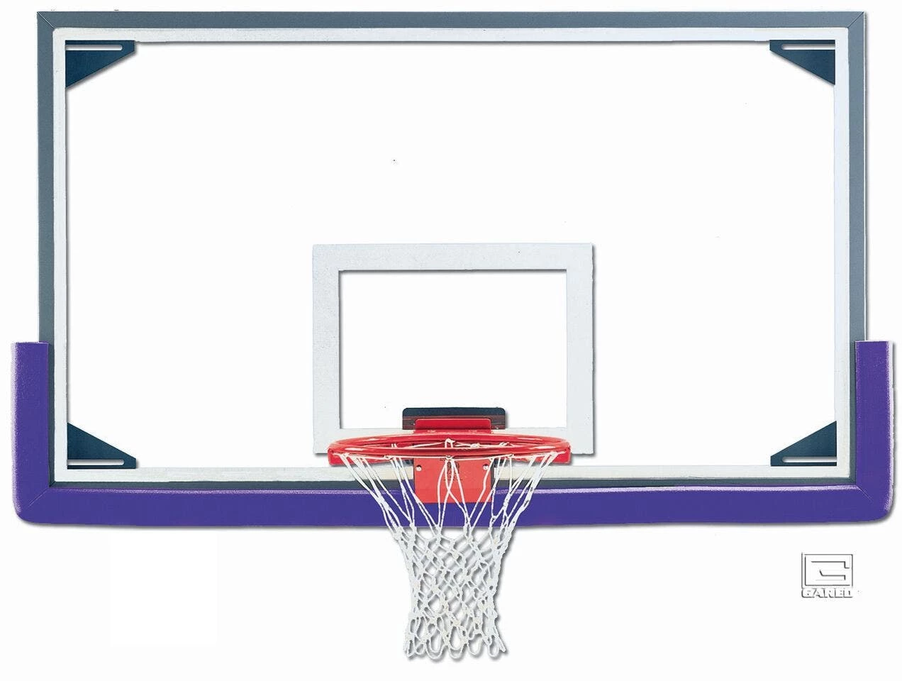 GARED Aluminum Framed Glass Backboard 2 GARED Aluminum Framed Glass Backboard