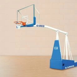 GARED HoopMaster Indoor Portable Basketball Systems 8 GARED HoopMaster Indoor Portable Basketball Systems -Baseball Sales Store g 03880 glass portable system 1