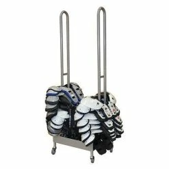Jaypro Stackmaster Shoulder Pad Racks 7 Jaypro Stackmaster Shoulder Pad Racks -Baseball Sales Store g 07004 Steel Shoulder Pad Rack
