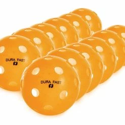 Pickle-Ball DURA Outdoor Pickleball Balls -Baseball Sales Store g 07687 pickle ballballs orange dozen