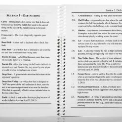 Pickle-Ball Official Tournament Rulebook -Baseball Sales Store g 07693 Pickle Ball OfficialTournamentRulebook 91