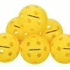 Onix Fuse Indoor Pickleball Balls -Baseball Sales Store g 07710 yellow plastic pickleball ball indoor 1