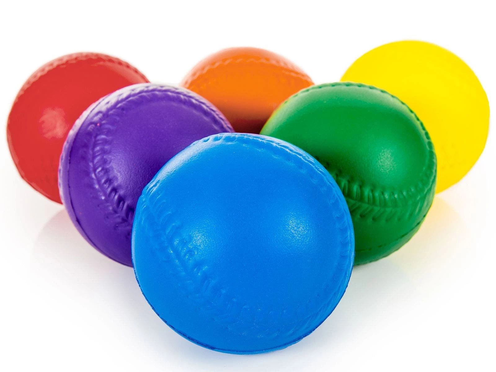 Rainbow Foam Balls 3 Rainbow Foam Balls