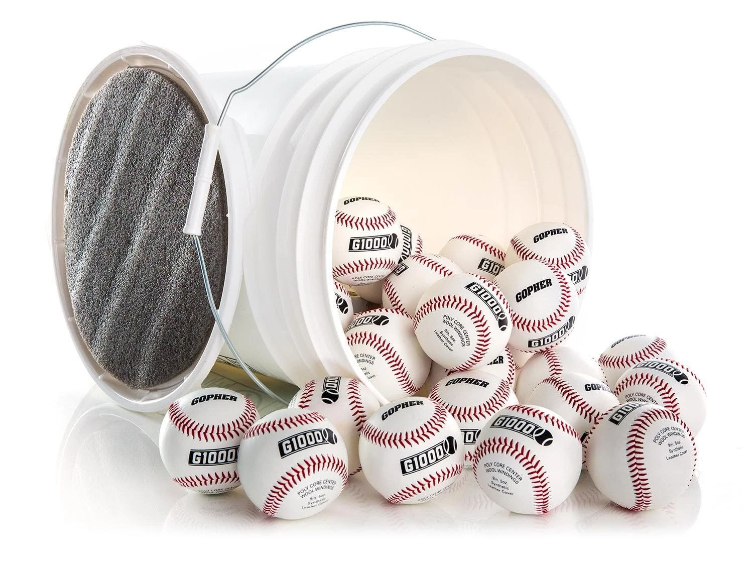 Gopher G1000 Practice Baseballs 3 Gopher G1000 Practice Baseballs