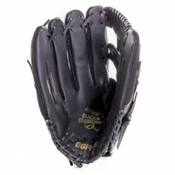 Gopher Black Diamond Leather/Synthetic Gloves 20 Gopher Black Diamond Leather/Synthetic Gloves -Baseball Sales Store g 42645 WebsiteOnly13LeftThrow 001