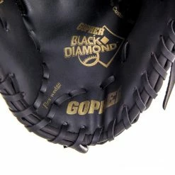 Gopher Black Diamond Leather/Synthetic Gloves 25 Gopher Black Diamond Leather/Synthetic Gloves -Baseball Sales Store g 42645 WebsiteOnly13LeftThrow 005 1