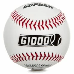 Gopher G1000 Practice Baseballs 9 Gopher G1000 Practice Baseballs -Baseball Sales Store g 42683 Baseball Setof12 GopherG1000BaseballPracticeBaseball 53 1