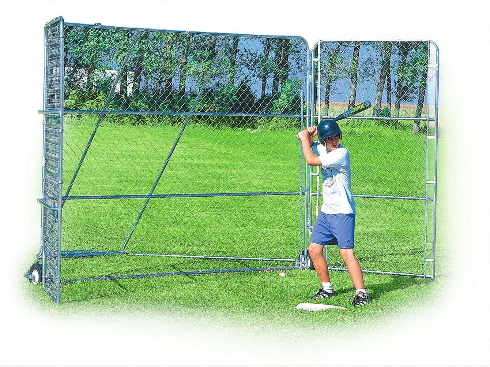 Portable Baseball/Softball Backstops 3 Portable Baseball/Softball Backstops
