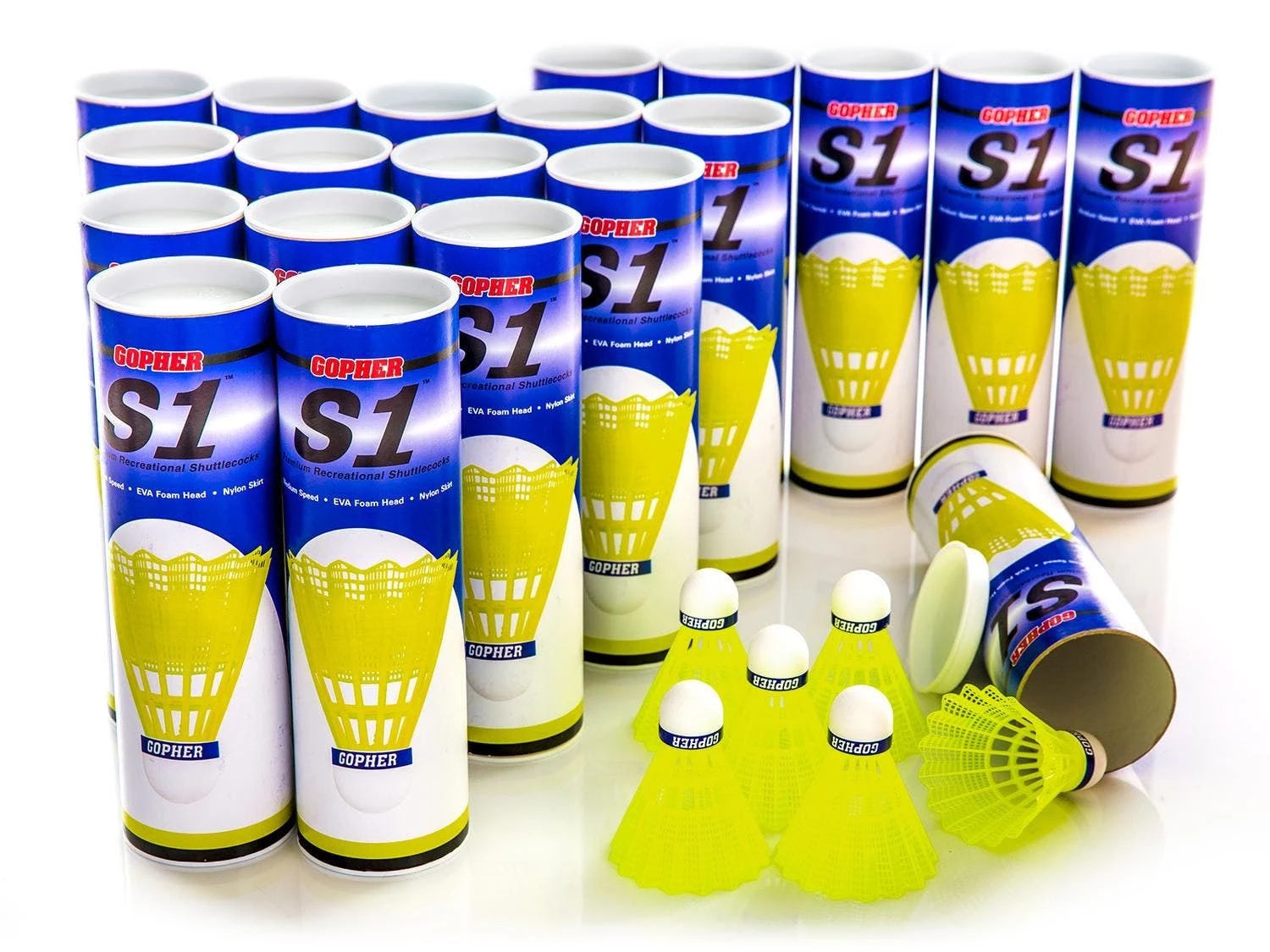 Gopher S1 Recreational Shuttlecocks 4 Gopher S1 Recreational Shuttlecocks - Image 2