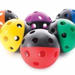 Baseball Sales Store 8 Rainbow PaddlePro 2 Colored Pickleballs