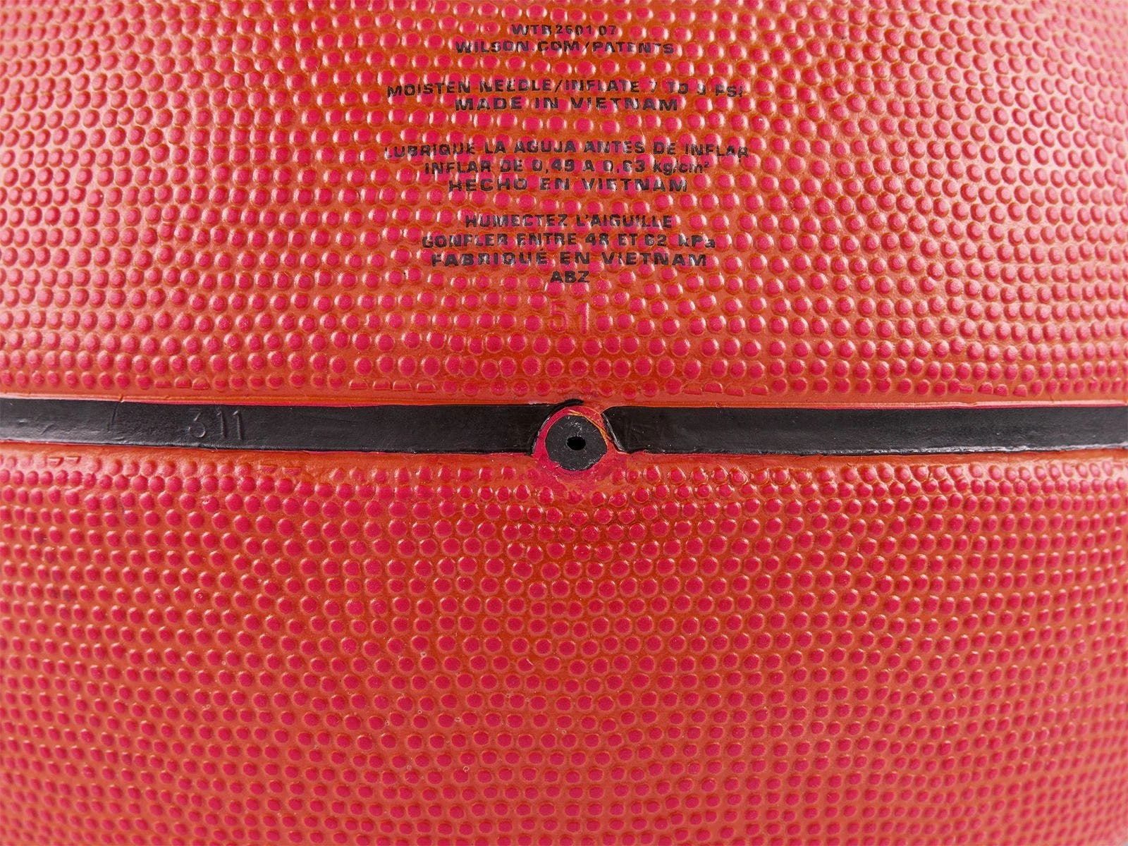 Wilson NCAA Elevate Rubber Basketballs 7 Wilson NCAA Elevate Rubber Basketballs - Image 5