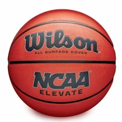 Wilson NCAA Elevate Rubber Basketballs 9 Wilson NCAA Elevate Rubber Basketballs -Baseball Sales Store g 60168 wilsonelevate size6