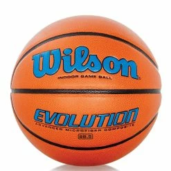 Wilson Evolution Composite Basketballs 22 Wilson Evolution Composite Basketballs -Baseball Sales Store g 60174 Royal Intermediate 11