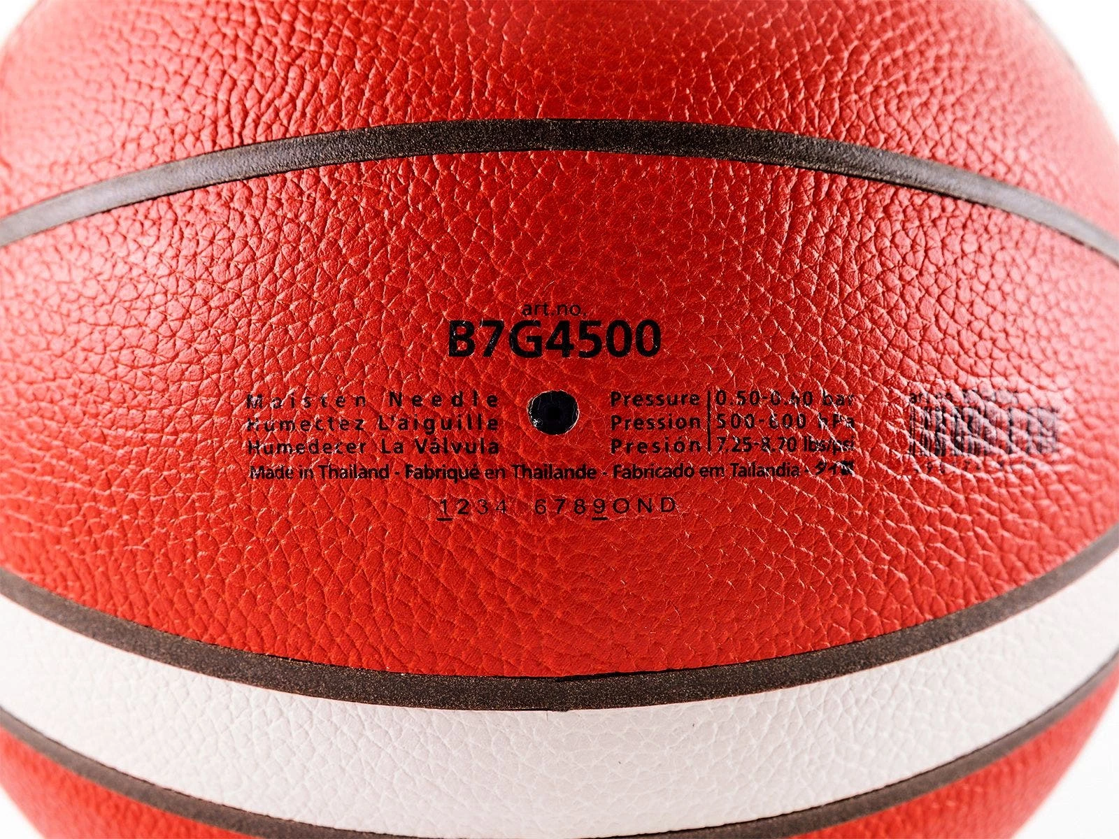 Molten FIBA BG4500 Composite Basketballs 8 Molten FIBA BG4500 Composite Basketballs - Image 6