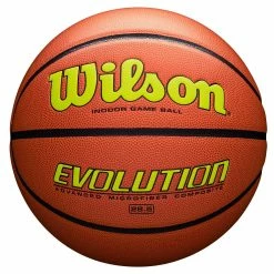 Wilson Evolution Composite Basketballs 27 Wilson Evolution Composite Basketballs -Baseball Sales Store g 60193 WilsonEvolution Size6