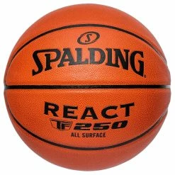 Spalding React TF-250 Composite Basketballs 9 Spalding React TF-250 Composite Basketballs -Baseball Sales Store g 60227 spaldingtf250react size7 1 1
