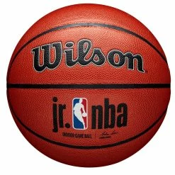 Wilson Jr. NBA Indoor & Outdoor Composite Basketballs -Baseball Sales Store g 60243 wilsonjrnbaauthenticcomposite basketball