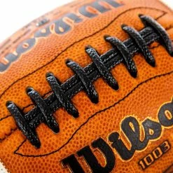 Wilson GST Leather Footballs -Baseball Sales Store g 62308 WilsonGSTLeatherFootballs laces web 004 1