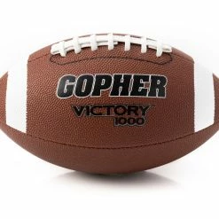 Gopher Victory 1000 Synthetic Footballs -Baseball Sales Store g 62362 victory1000football 29