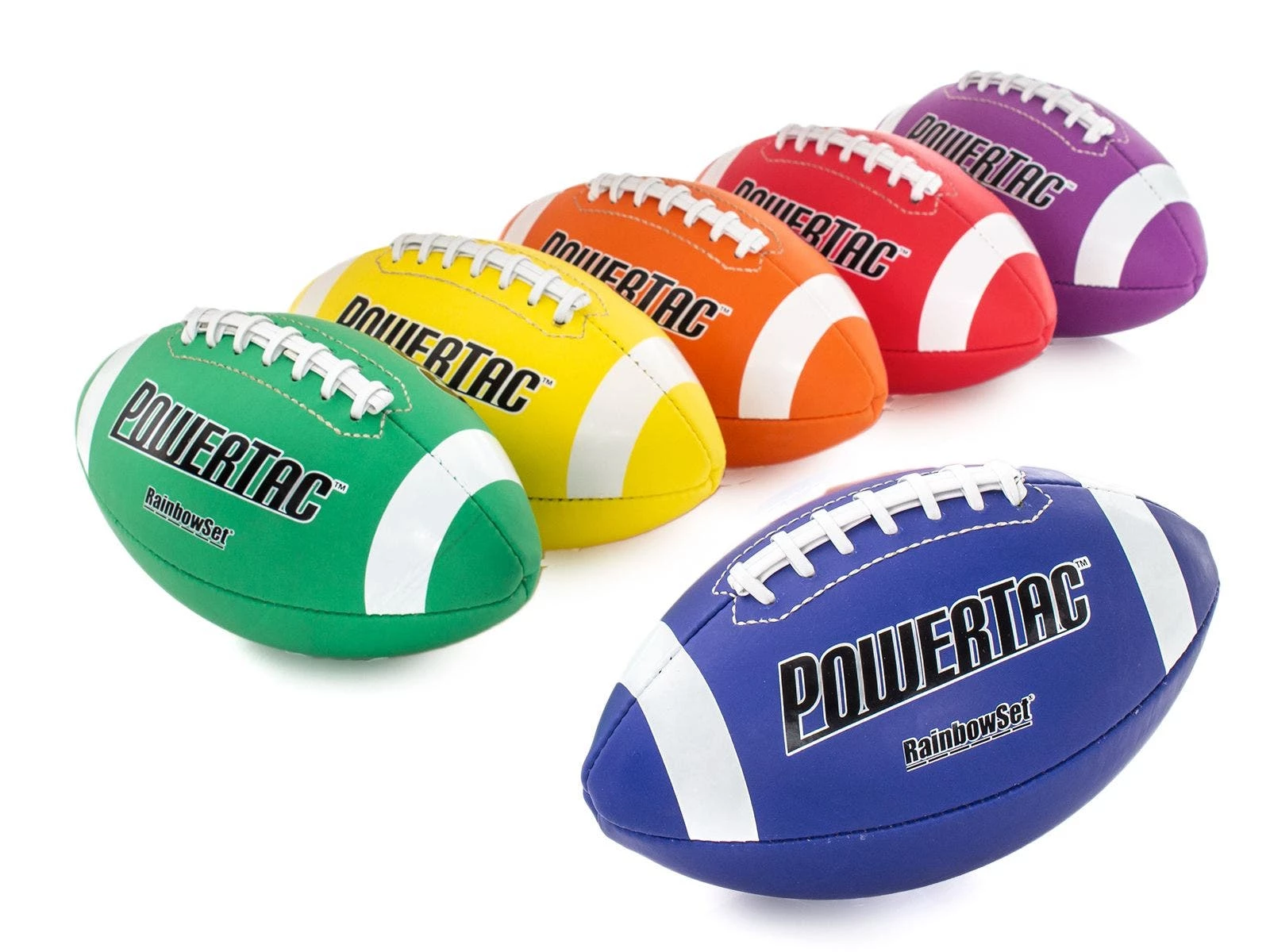 Rainbow PowerTac Footballs 4 Rainbow PowerTac Footballs - Image 2