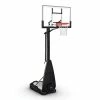 Spalding Ultimate Hybrid Glass Portable Basketball System -Baseball Sales Store g 65342 spaldingultimatehybridglasssystem
