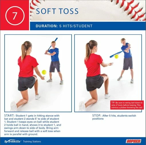 SportSkillz Baseball/Softball Training Station Packs -Baseball Sales Store stationboards